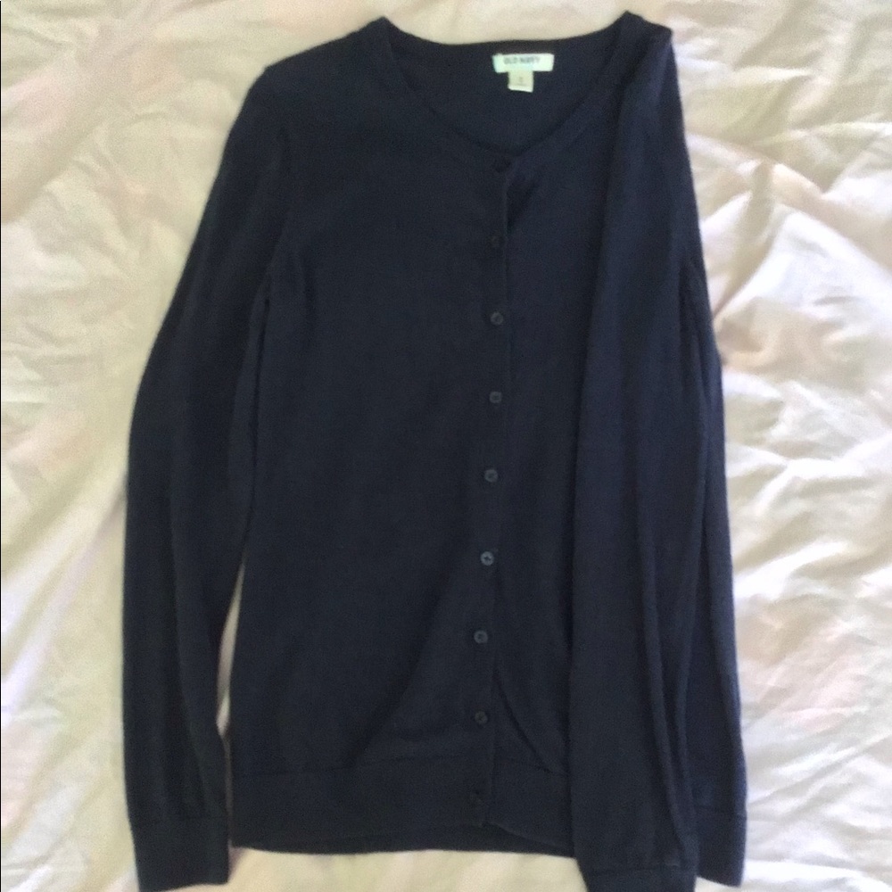 Navy Blue Old Navy Cardigan